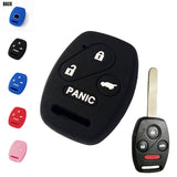 Protective Silicone Key Case For Honda Civic 2005 - 2017