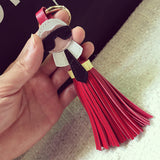 Cute Karlito Leather Bag Charm - 10 Colors Available!