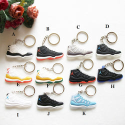 Handcrafted Nike Air Jordan 11 Key Chains Collection