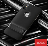 Flip Kickstand Shock Proof Back Cover For iPhone X by H&A