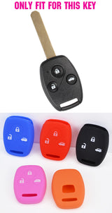 Protective Silicone Key Case For Honda Civic 2005 - 2017 Models