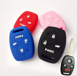 Protective Silicone Key Case For Honda Civic 2005 - 2017 Models