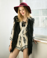 Kardashian Style Fur Overcoat