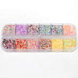 Nail Decor #1 - 12 Color Per Set | Abstract Flowers Inspired Set